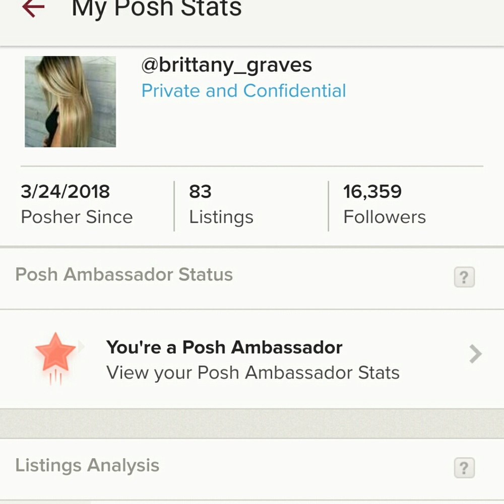 Meet your Posher, Brittany